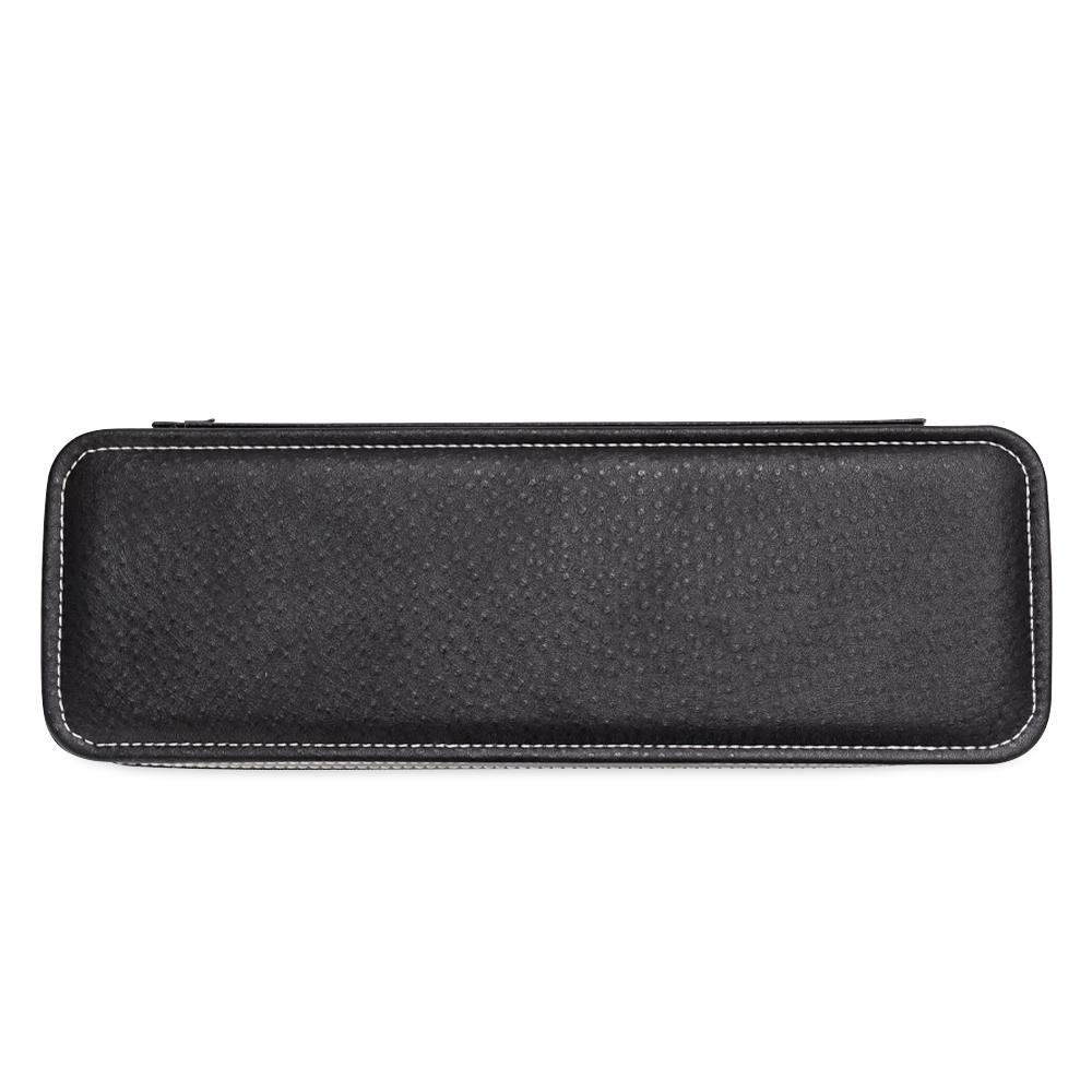 Porta-relógios com 6 divisórias PA2235 na cor Preto, brinde personalizado Sky Brindes