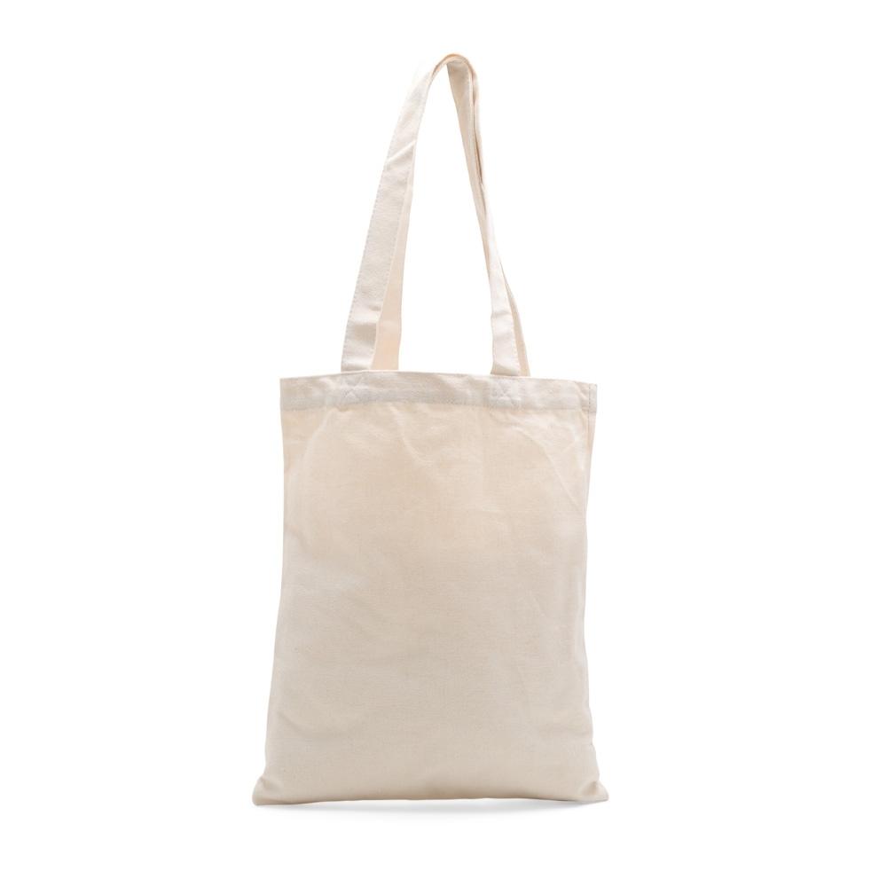 Sacola de lona PA2263 na cor Bege, brinde personalizado Sky Brindes