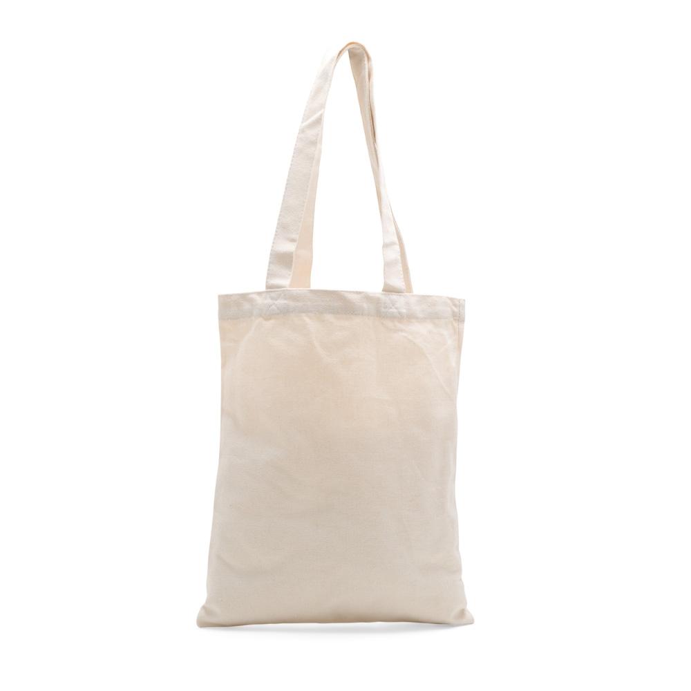 Sacola de lona PA2263 na cor Bege, brinde personalizado Sky Brindes