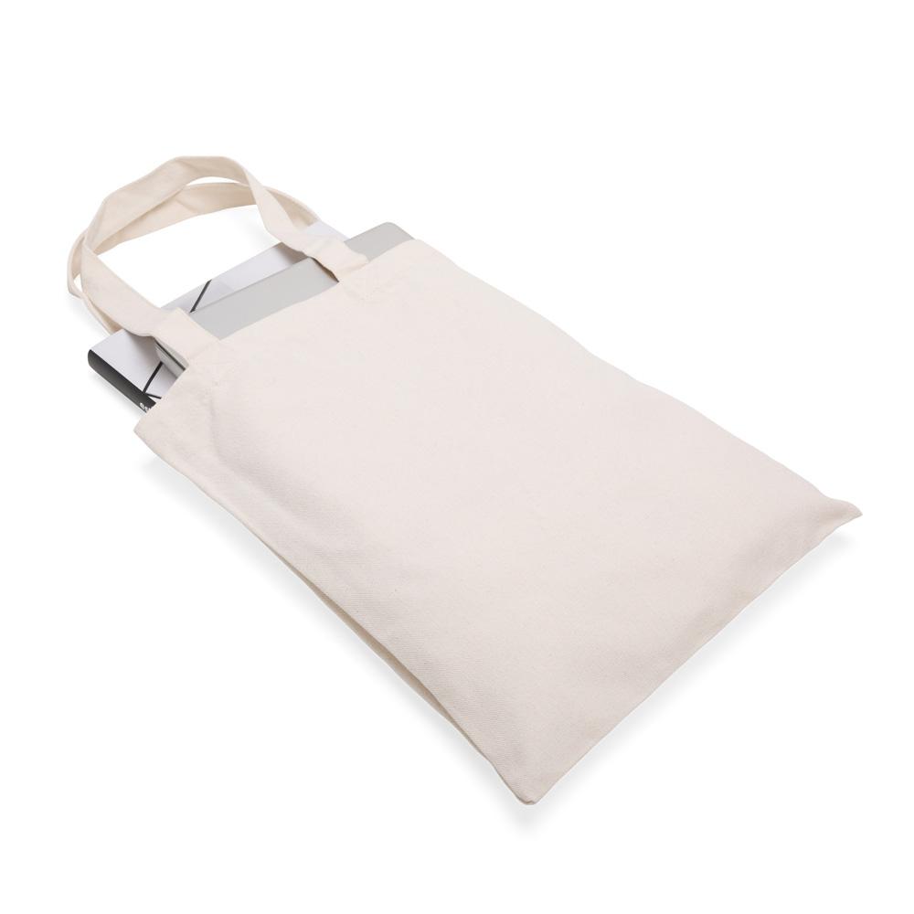 Sacola de lona PA2263 na cor Bege, brinde personalizado Sky Brindes