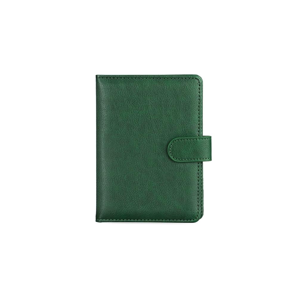 Porta-passaporte pu PA2265 na cor Verde, brinde personalizado Sky Brindes