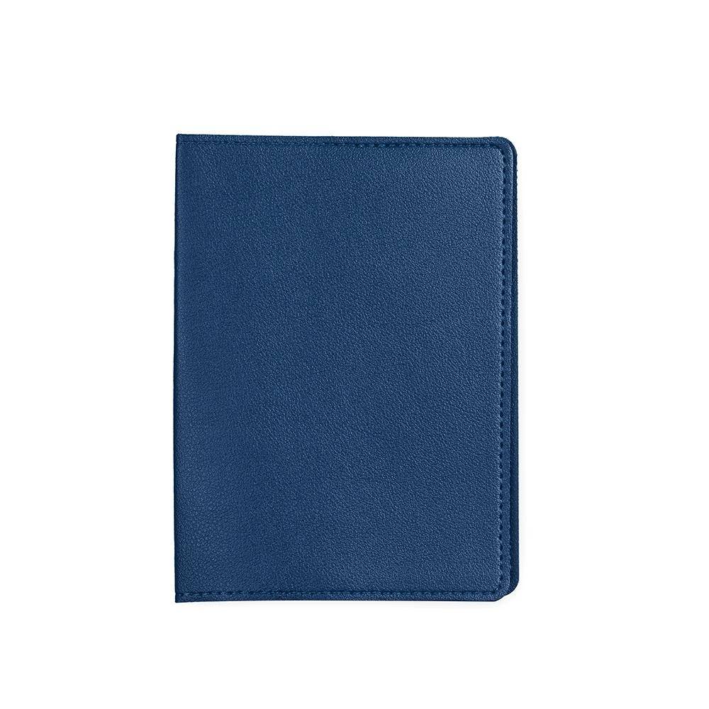 Porta-documento pu PA2266 na cor Azul, brinde personalizado Sky Brindes