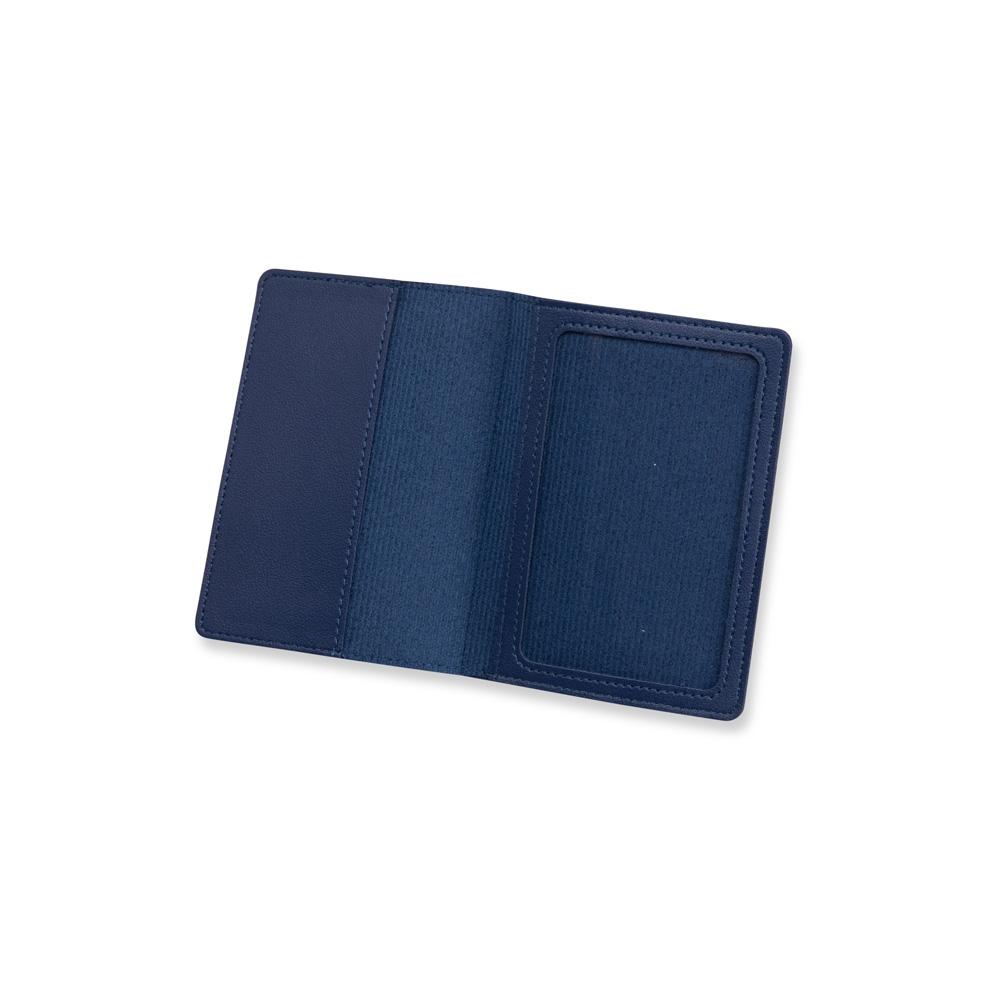 Porta-documento pu PA2266 na cor Azul, brinde personalizado Sky Brindes