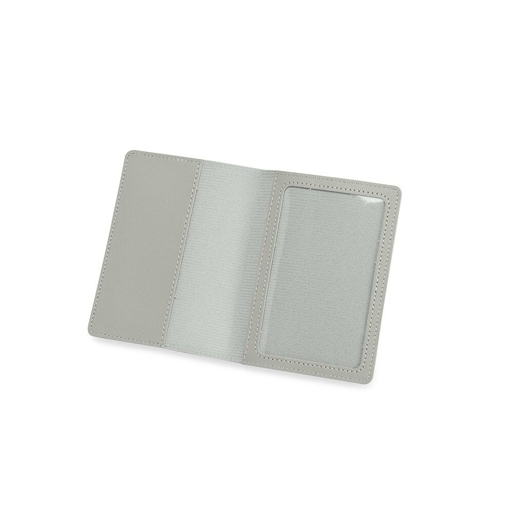 Porta-documento pu PA2267 na cor Cinza, brinde personalizado Sky Brindes