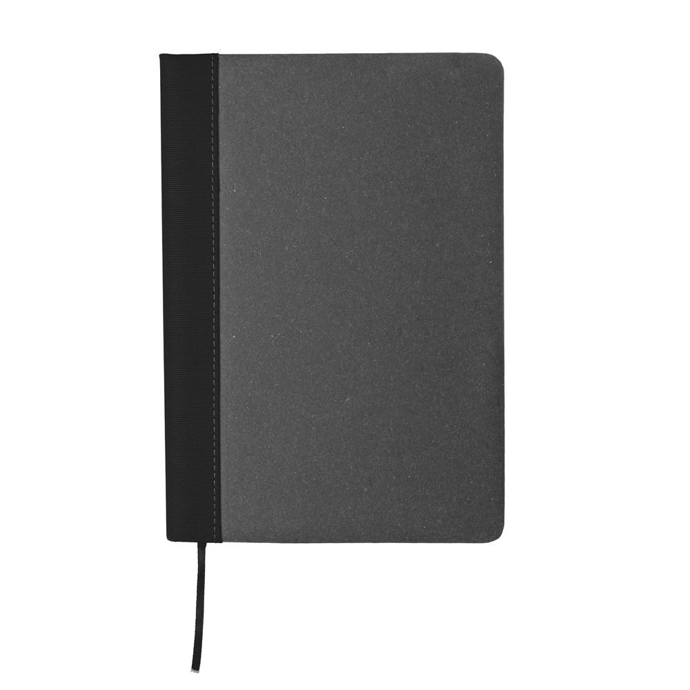 Caderno a5 em couro reciclado PA2284 na cor Azul, brinde personalizado Sky Brindes