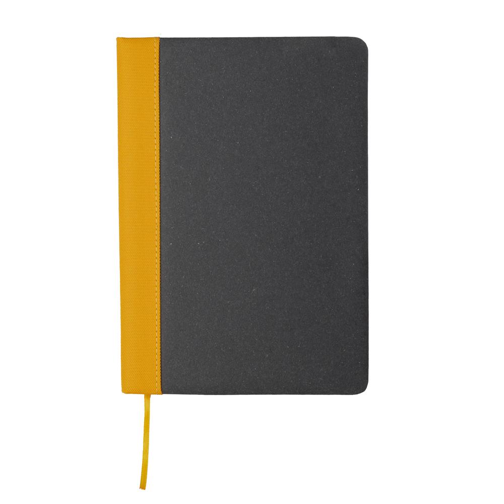 Caderno a5 em couro reciclado PA2284 na cor Azul, brinde personalizado Sky Brindes
