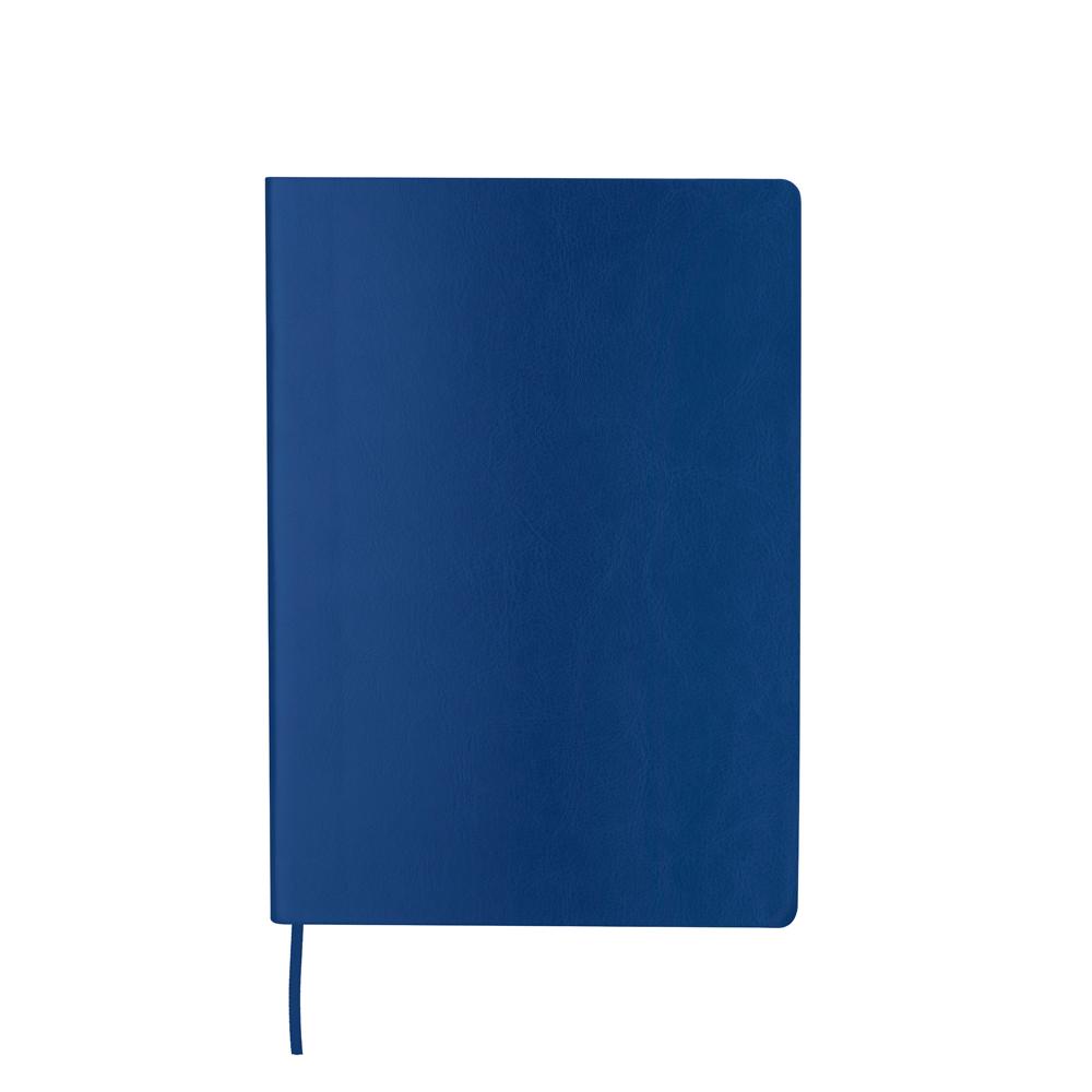 Caderno a5 em pu (21x14,9cm) PA2285 na cor Azul, brinde personalizado Sky Brindes
