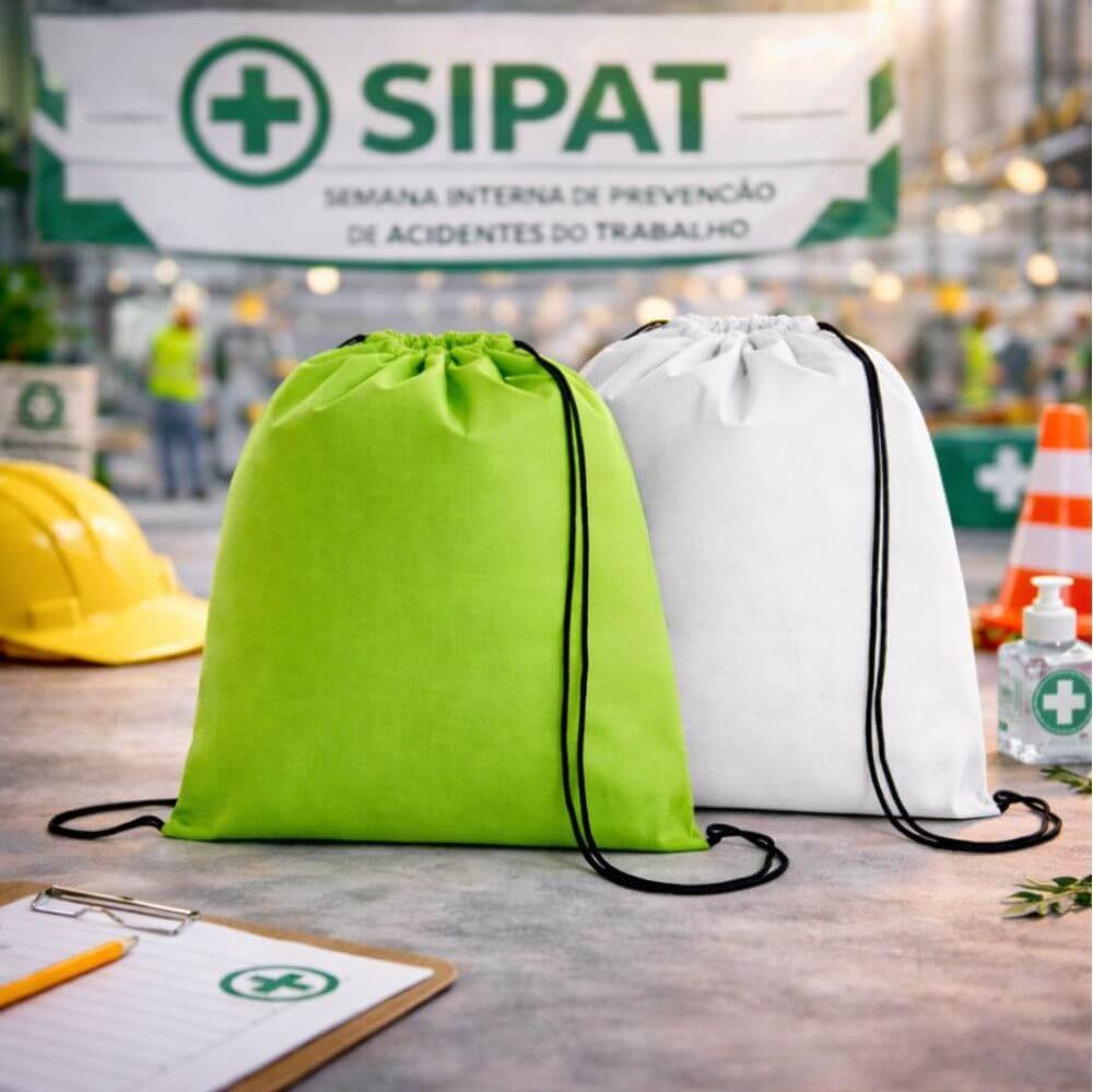 Sacola tipo Mochila