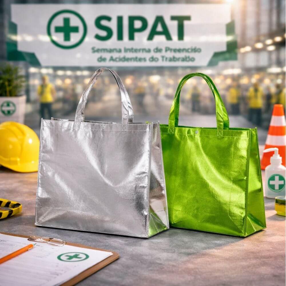 Sacola TNT Metalizada