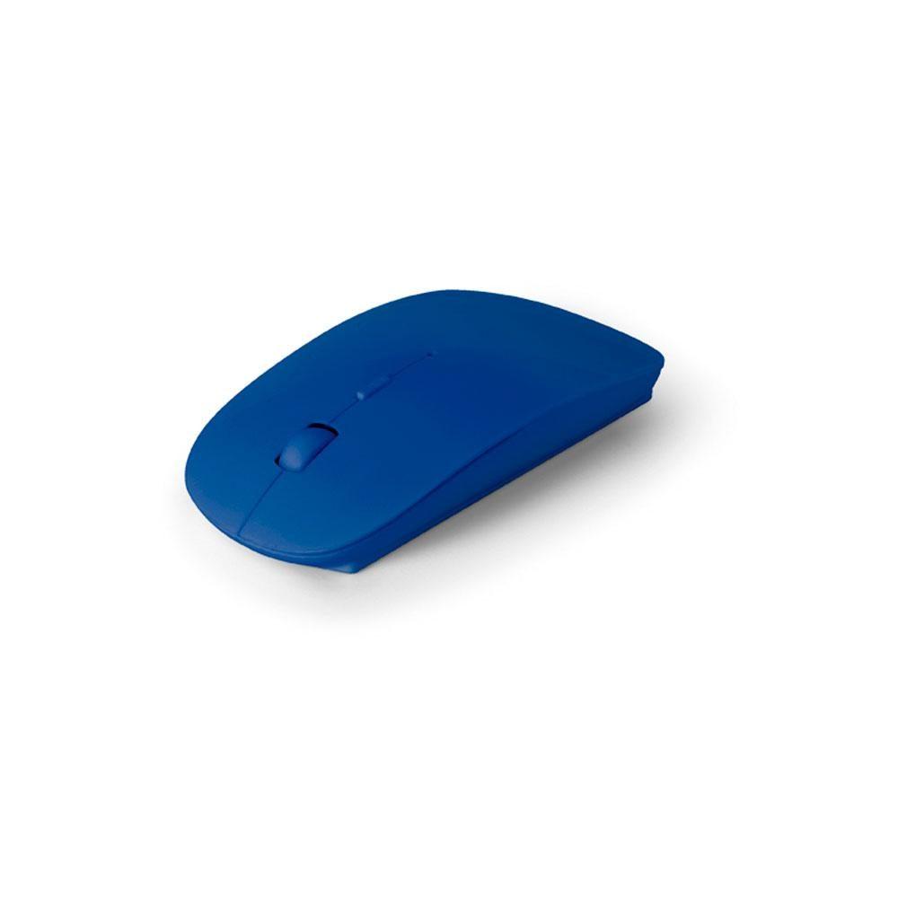 Mouse wireless 2.4G TE0147 na cor Azul, brinde personalizado Sky Brindes
