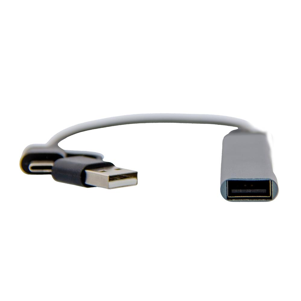 Hub em Alumínio para Notebook TE0194 na cor Único, brinde personalizado Sky Brindes
