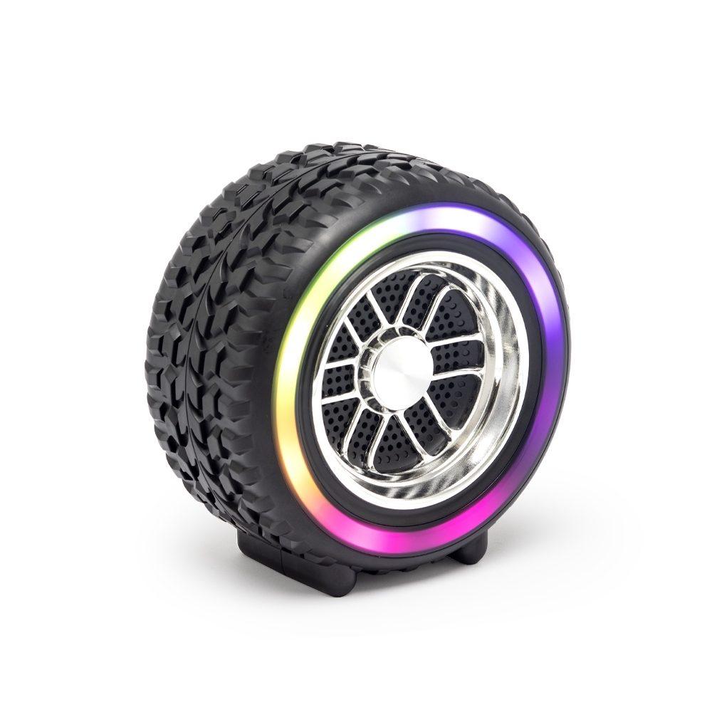 Caixa de Som com Luminária RGB TE1252 na cor Único, brinde personalizado Sky Brindes