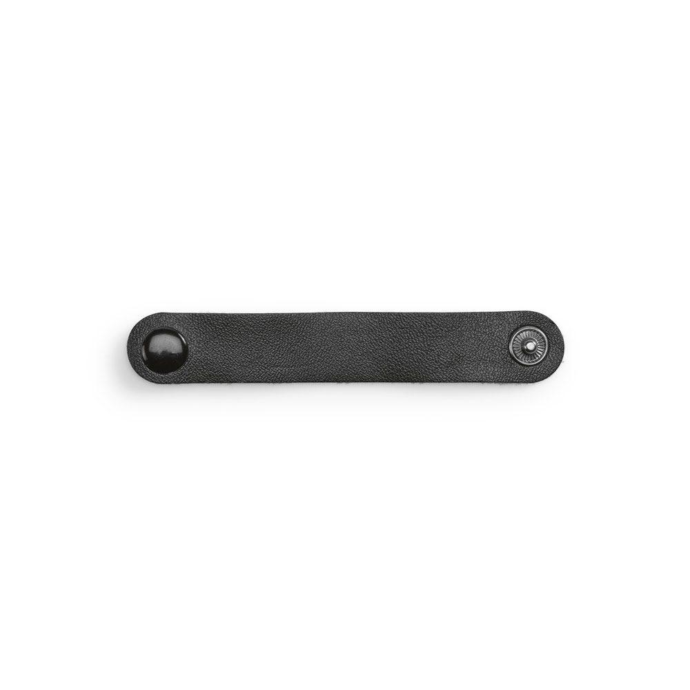 Cabo USB-C de carregamento rápido TE1274 na cor Preto, brinde personalizado Sky Brindes