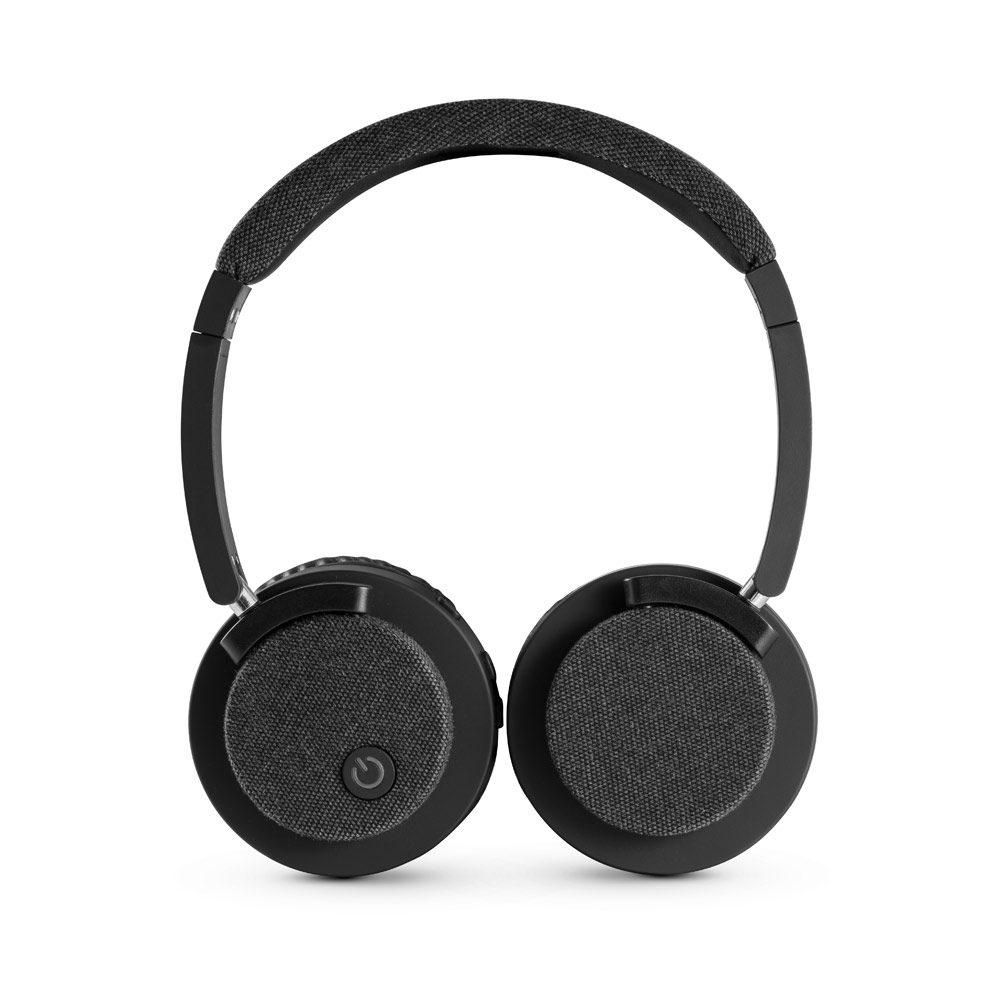 Fone de Ouvido Bluetooth TE1291 na cor Cinza escuro, brinde personalizado Sky Brindes
