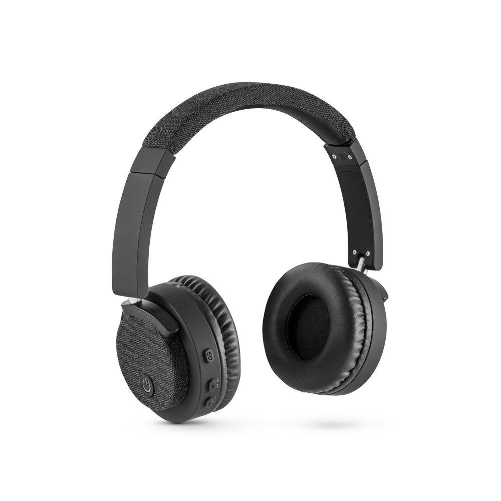 Fone de Ouvido Bluetooth TE1291 na cor Cinza escuro, brinde personalizado Sky Brindes