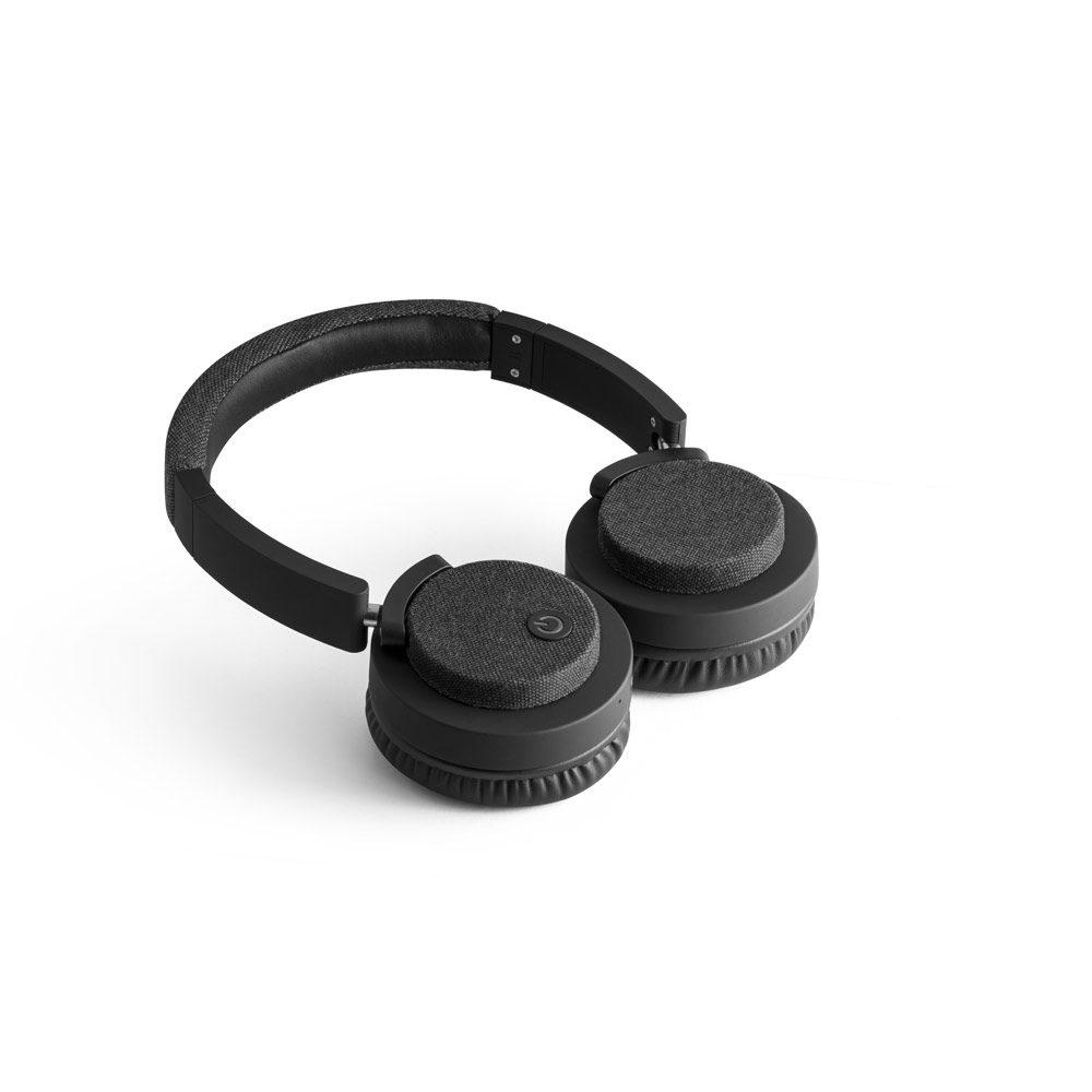 Fone de Ouvido Bluetooth TE1291 na cor Cinza escuro, brinde personalizado Sky Brindes