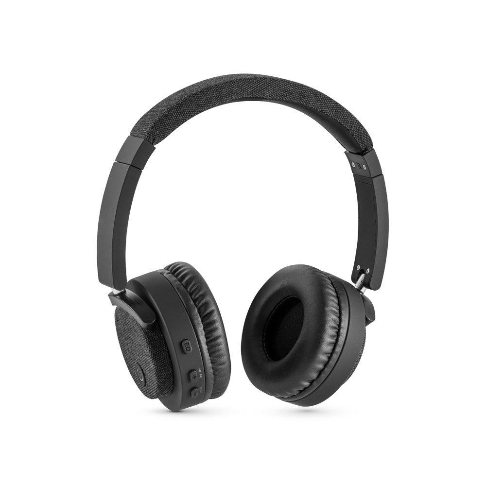 Fone de Ouvido Bluetooth TE1291 na cor Cinza escuro, brinde personalizado Sky Brindes