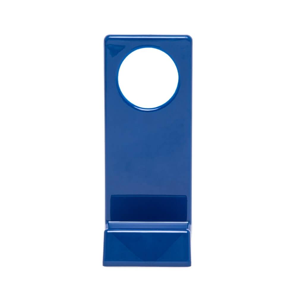 Suporte para celular TE1295 na cor Azul, brinde personalizado Sky Brindes