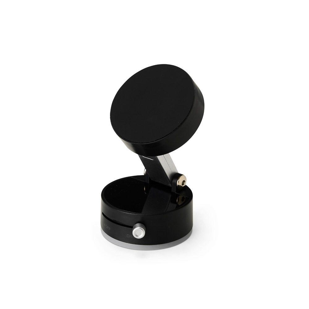 Suporte Magnético Para Celular TE1309 na cor Preto, brinde personalizado Sky Brindes