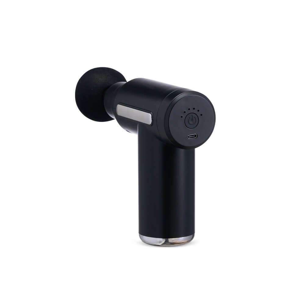 Massageador Portátil TE1317 na cor Dourado, brinde personalizado Sky Brindes