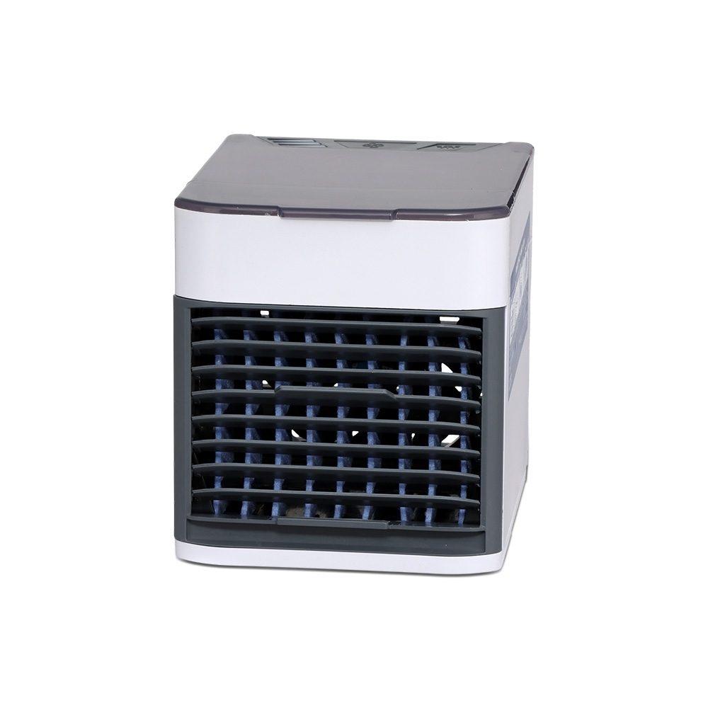 Mini Climatizador Portátil TE1320 na cor Branco, brinde personalizado Sky Brindes