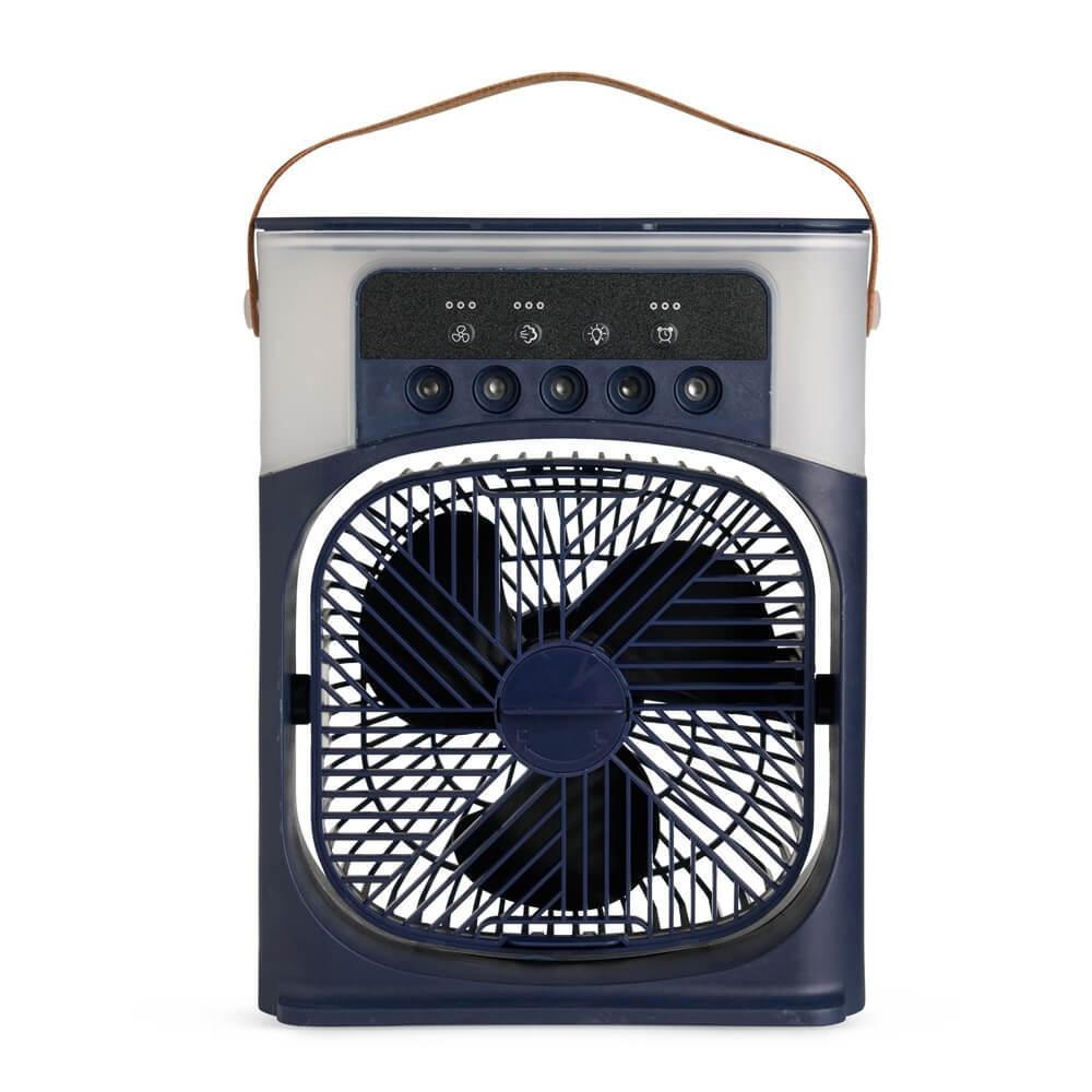 Climatizador de Mesa USB TE1322 na cor Azul, brinde personalizado Sky Brindes
