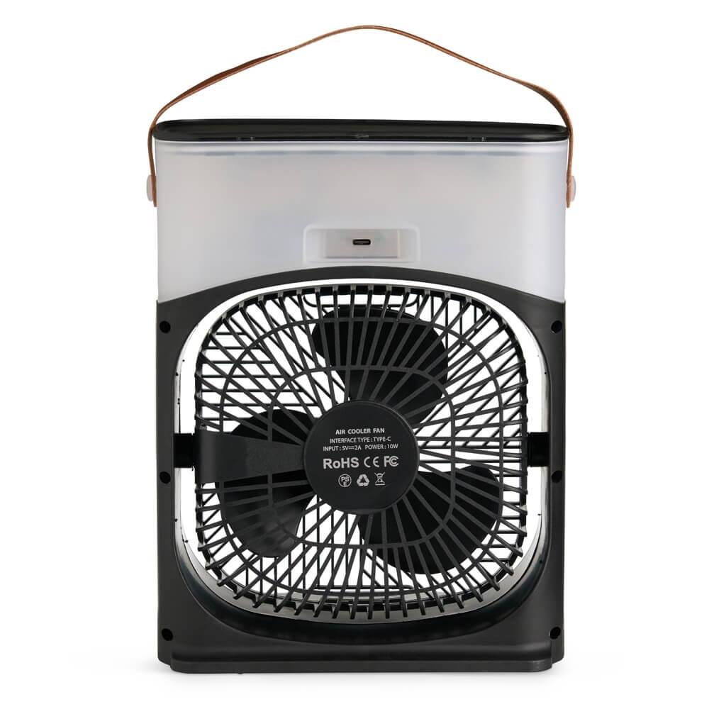 Climatizador de Mesa USB TE1322 na cor Azul, brinde personalizado Sky Brindes