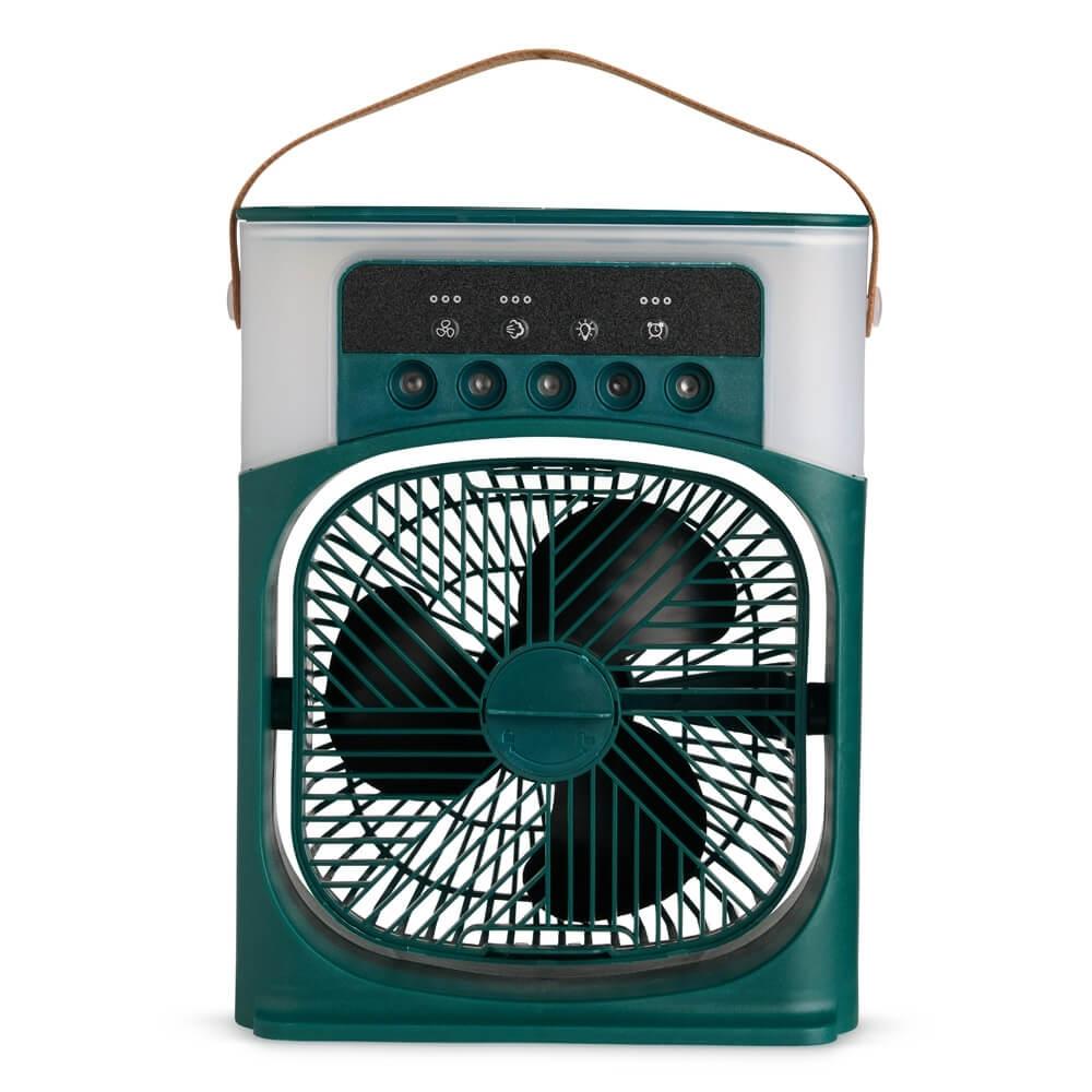 Climatizador de Mesa USB TE1322 na cor Verde, brinde personalizado Sky Brindes