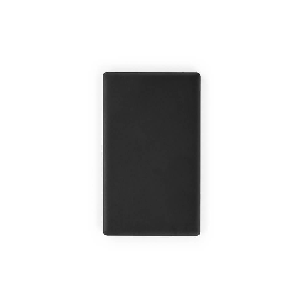 Power Bank 4.000mah TE1333 na cor Preto, brinde personalizado Sky Brindes