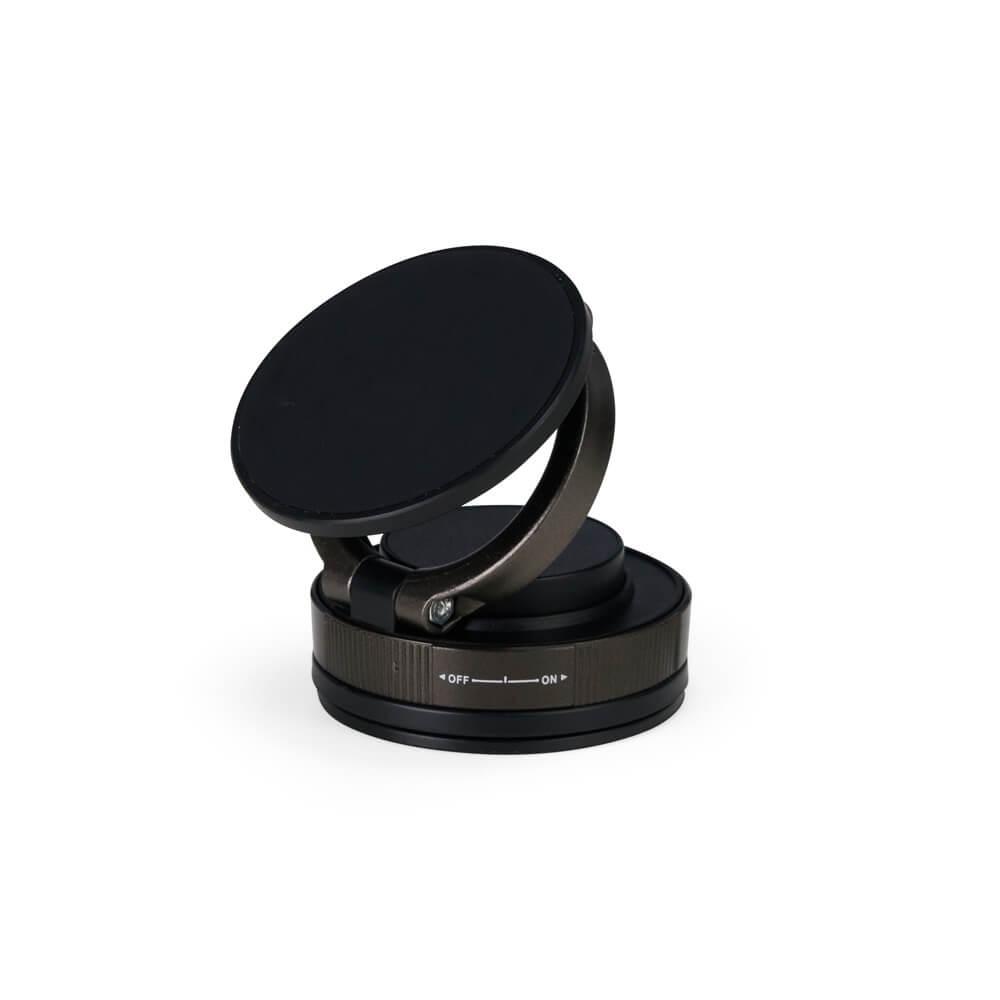 Suporte Magnético para Celular TE1337 na cor Preto, brinde personalizado Sky Brindes