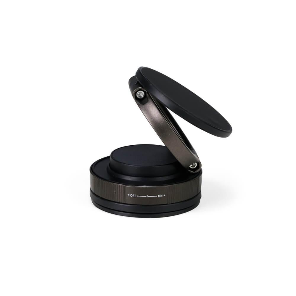 Suporte Magnético para Celular TE1337 na cor Preto, brinde personalizado Sky Brindes