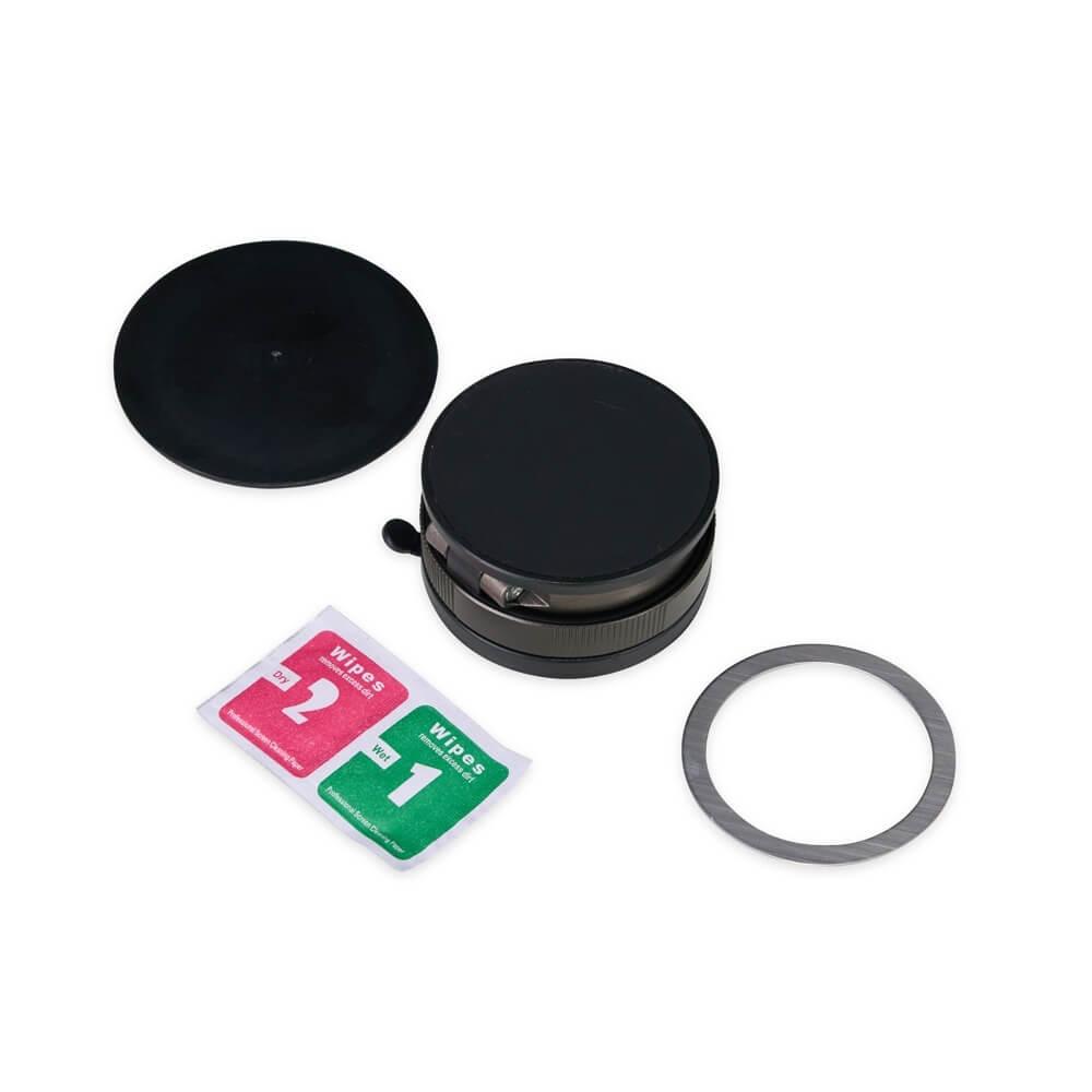 Suporte Magnético para Celular TE1337 na cor Preto, brinde personalizado Sky Brindes