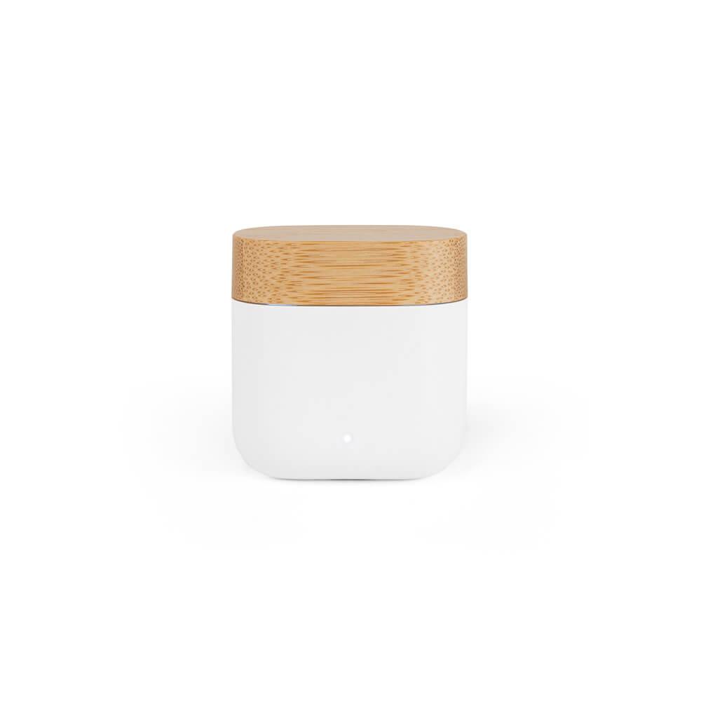 Fones de Ouvido Wireless TE1338 na cor Branco, brinde personalizado Sky Brindes