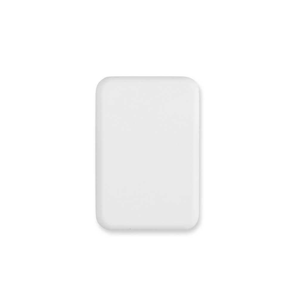Power Bank 10.000mAh TE1346 na cor Branco, brinde personalizado Sky Brindes