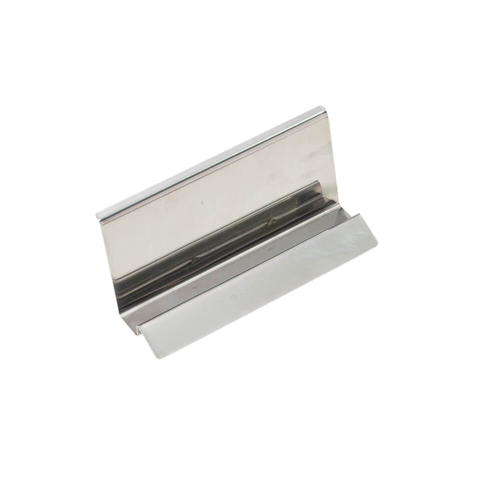 Porta Celular Inox TE1348 na cor Inox, brinde personalizado Sky Brindes
