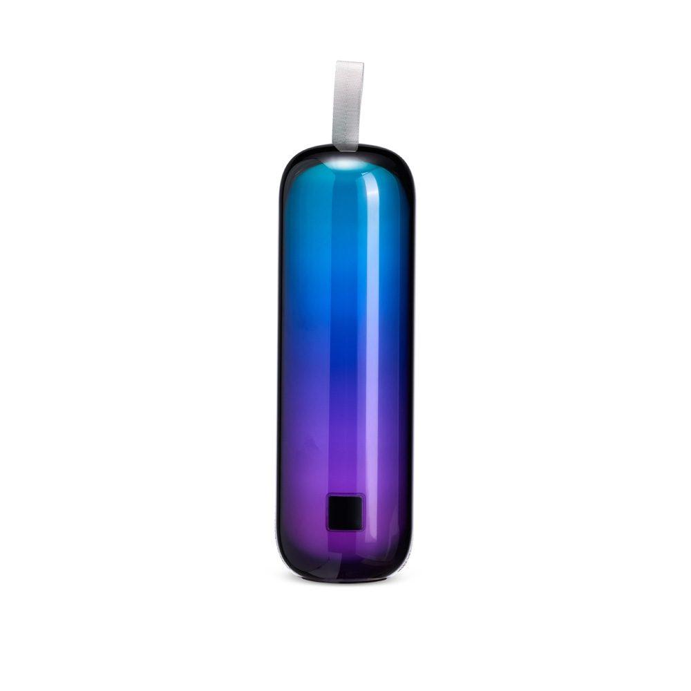 Caixa de som bluetooth TE1366 na cor Cinza, brinde personalizado Sky Brindes