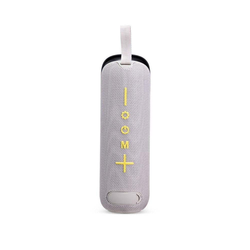 Caixa de som bluetooth TE1366 na cor Cinza, brinde personalizado Sky Brindes