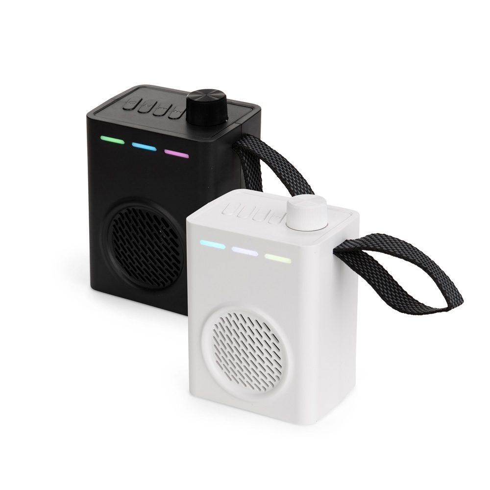 Caixa de som multimídia TE1377 na cor Branco, brinde personalizado Sky Brindes