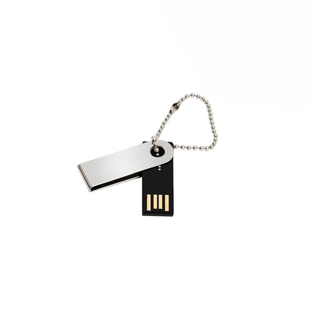 Pen Drive TP1102 na cor Prata, brinde personalizado Sky Brindes