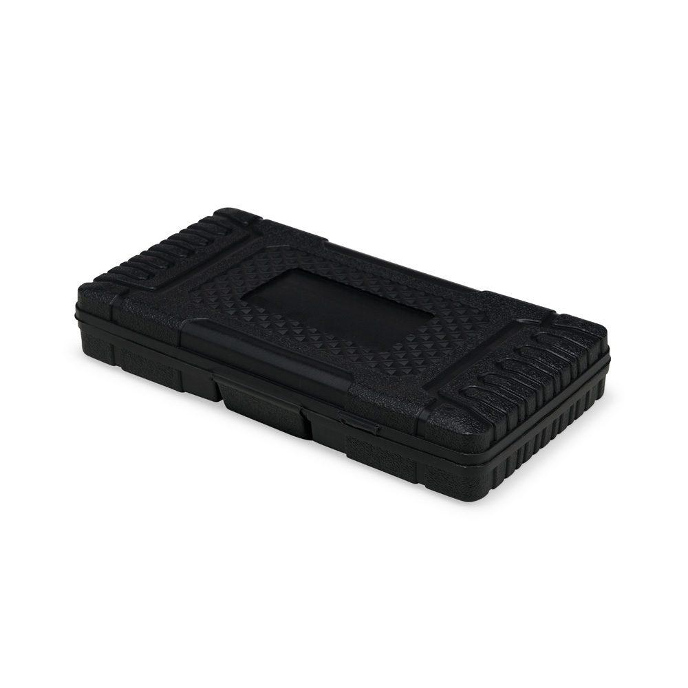 Kit ferramenta 45 peças UF1235 na cor Preto, brinde personalizado Sky Brindes
