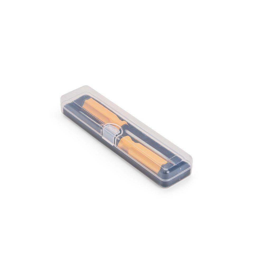 Kit ferramentas 2 peças UF1243 na cor Transparente, brinde personalizado Sky Brindes