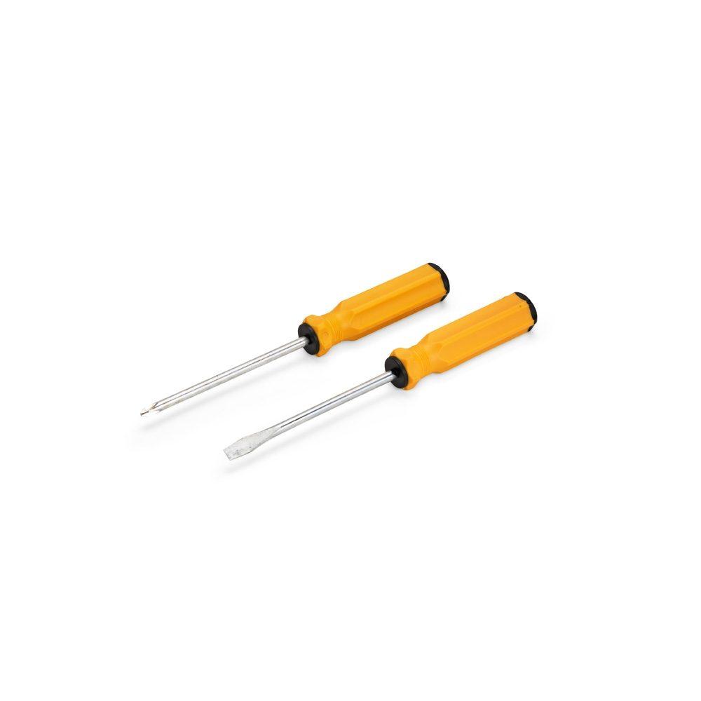 Kit ferramentas 2 peças UF1243 na cor Transparente, brinde personalizado Sky Brindes