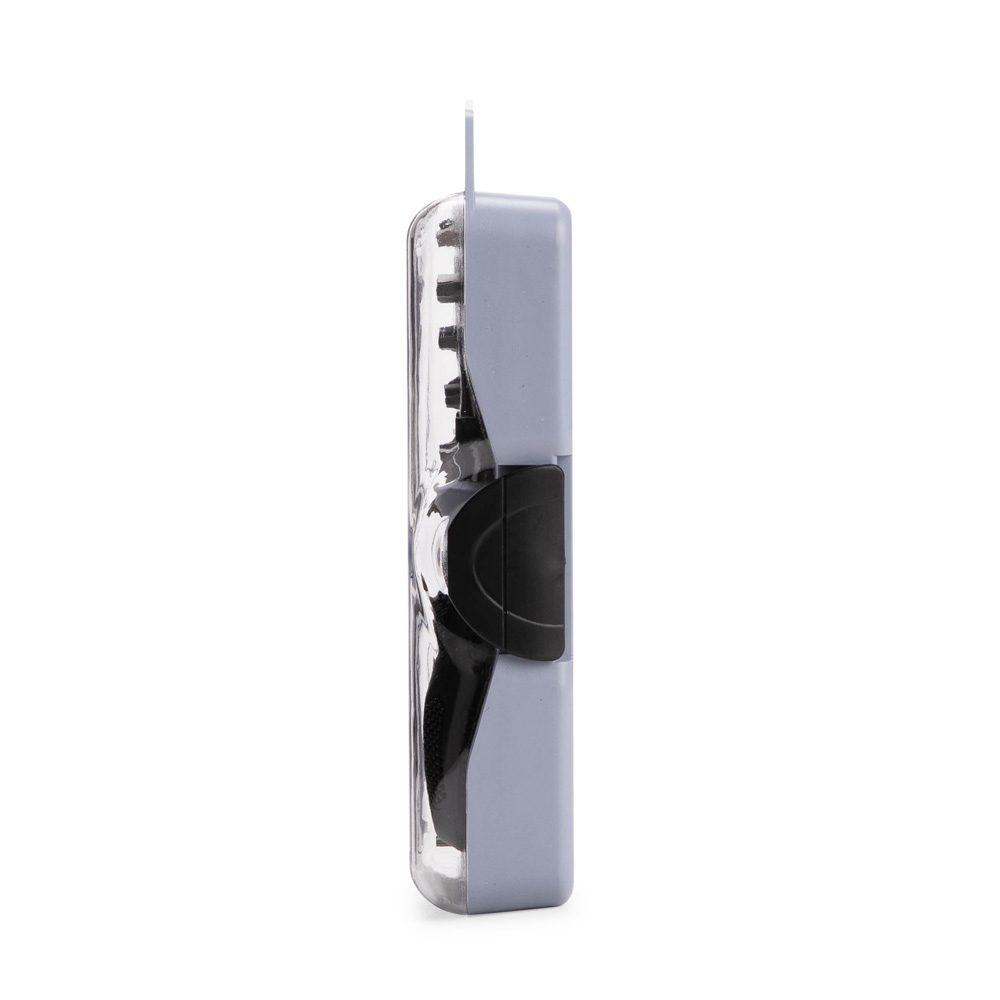 Kit ferramentas 37 peças UF1255 na cor Cinza, brinde personalizado Sky Brindes