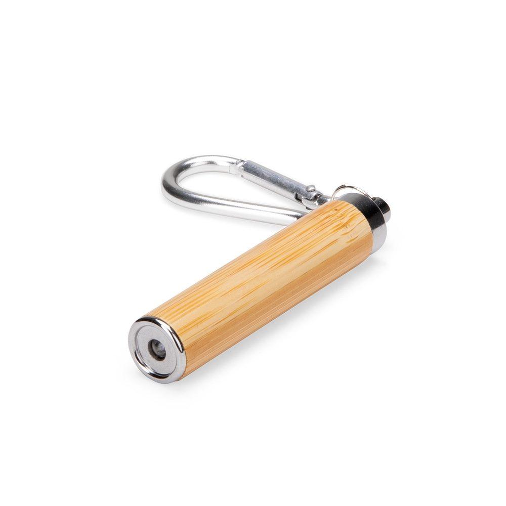 Lanterna bambu UF1259 na cor Bambu e bambu, brinde personalizado Sky Brindes