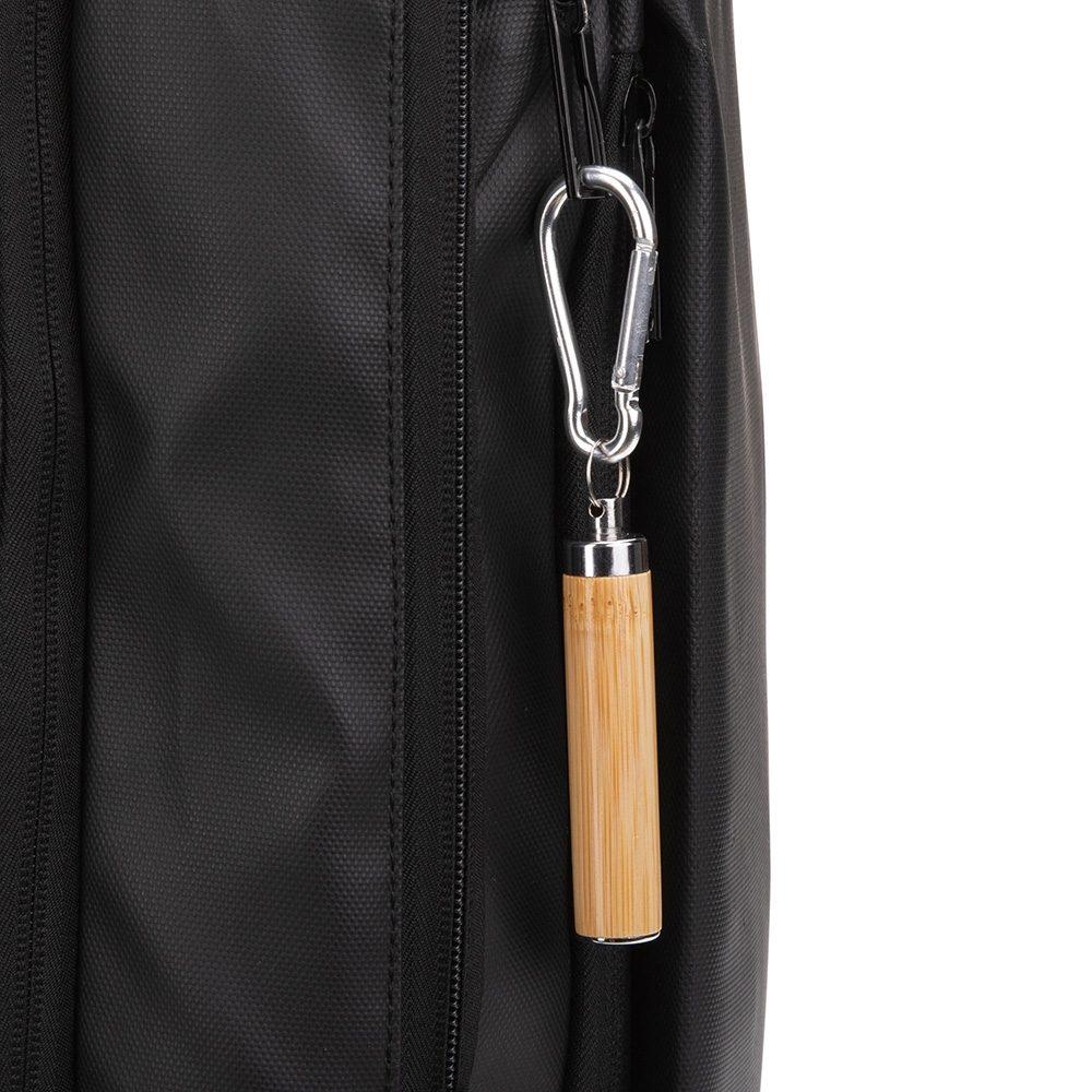 Lanterna bambu UF1259 na cor Bambu e bambu, brinde personalizado Sky Brindes