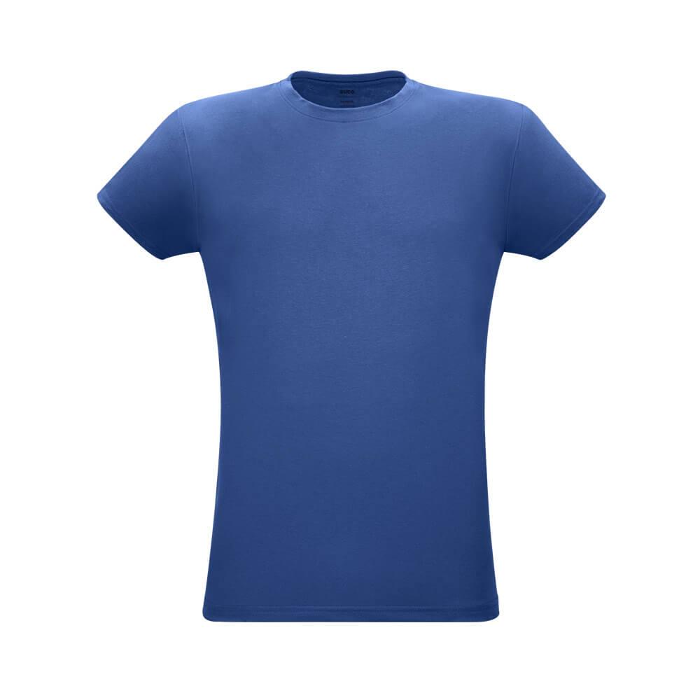 Camiseta Unissex Papaya VE0011 na cor Azul royal, brinde personalizado Sky Brindes