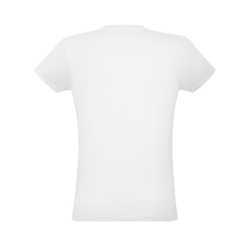 Camiseta Unissex Branca VE0016 na cor Branco, brinde personalizado Sky Brindes