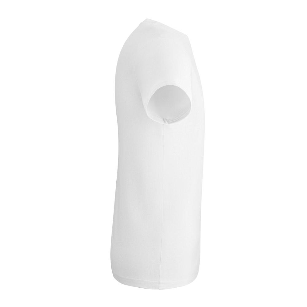 Camiseta Unissex Branca VE0016 na cor Branco, brinde personalizado Sky Brindes
