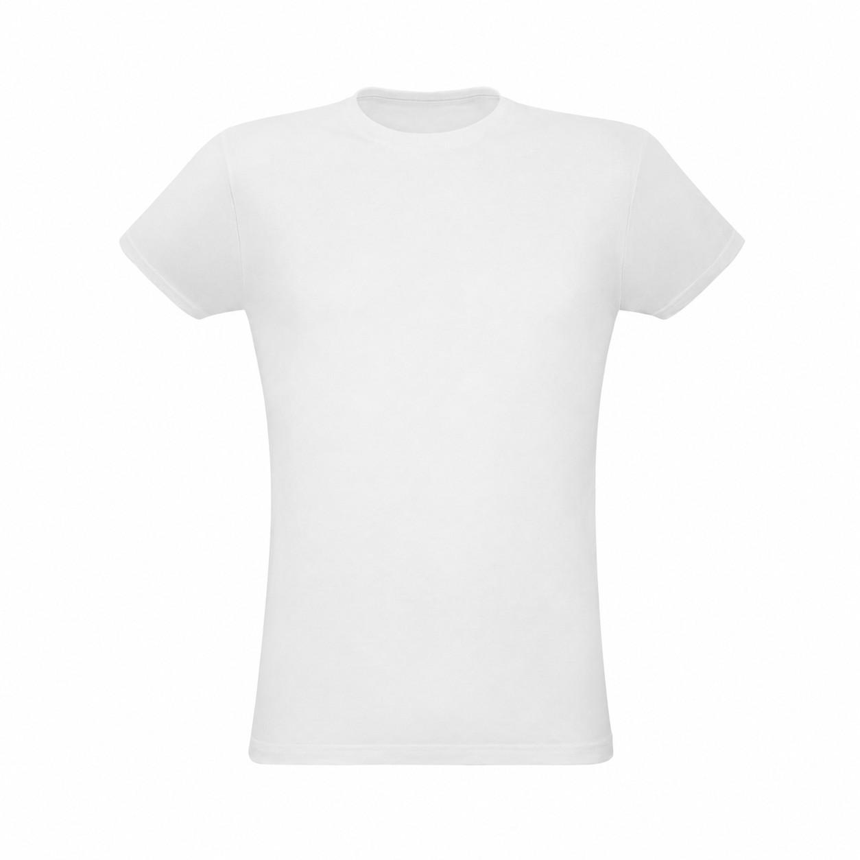 Camiseta Unissex Branca VE0016 na cor Branco, brinde personalizado Sky Brindes