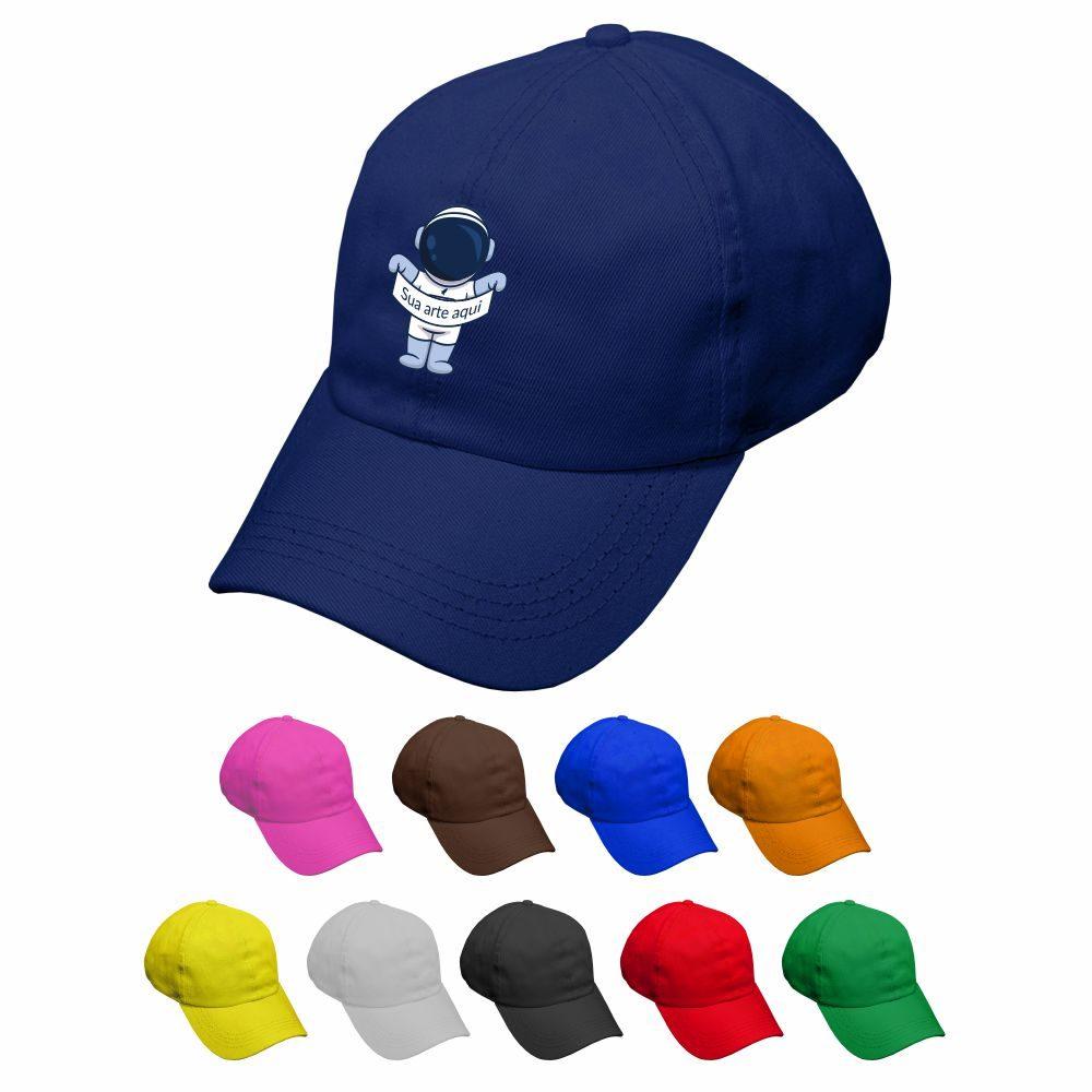 Boné Dad Hat Logo VE0027 na cor Único, brinde personalizado Sky Brindes